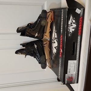 Mission hockey skates without wheels!  Ask pictured!